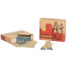 LOT DE 5 BOÎTES DE 100 ALLUMETTES COWBOY