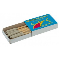 LOT DE 10 BOÎTES DE 20 ALLUMETTES TEMPÊTE