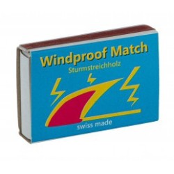 LOT DE 10 BOÎTES DE 20 ALLUMETTES TEMPÊTE