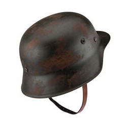 Reproduction casque Allemand M35 vieilli