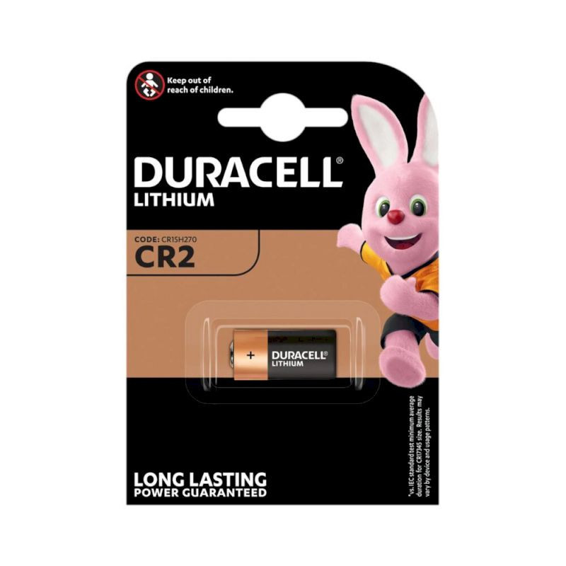 Pile lithium Duracell CR2 3V