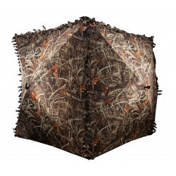 Hutteau camouflage 3 côtés pour 2 personnes