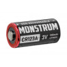 Piles Monstrum CR123A 3V - sachet de 2