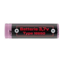 Batteries rechargeables Li-Ion 3.7 V type 18650