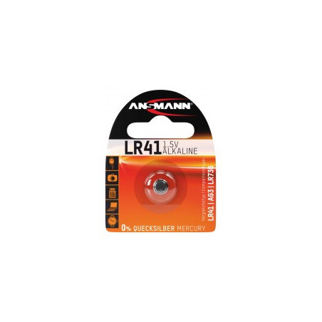 Pile Alcaline LR41 - 1.5 volts - Ansmann