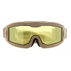 Masque série AERO Thermal Tan jaune