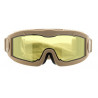 Masque série AERO Thermal Tan jaune