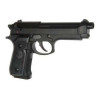 Réplique pistolet M92 gaz Noir GNB - Airsoft