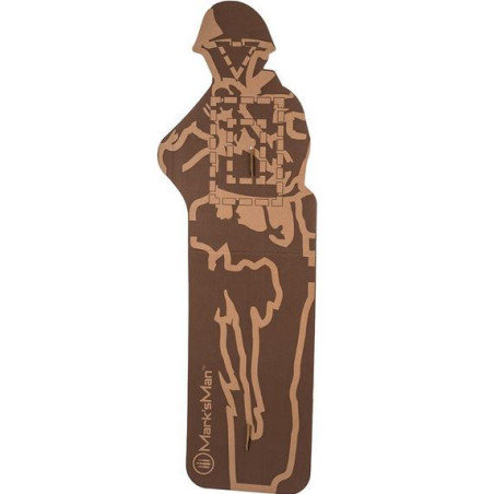 CIBLE HUMAINE EN CARTON (à l'unité)