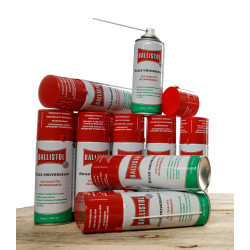 Pack de 12 Aérosols huile universelle Ballistol