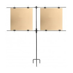 Portique porte cible papier réglable BO MANUFACTURE