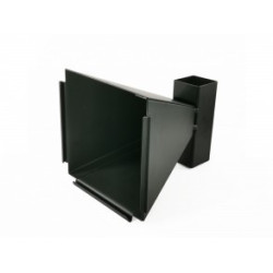 Porte cible conique métallique 17.5x17 cm