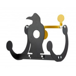 Cible mobile sur pivot corbeau Cal 4.5 mm