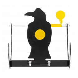 Cible mobile sur pivot corbeau Cal 4.5 mm