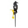 Cible mobile corbeau pour armes Cal. 4.5 mm