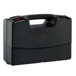 Mallette noire pour armes de poing avec fermeture à code