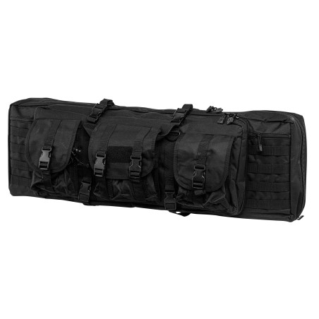 Housse tactique noire pour armes longues - 92 cm