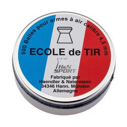 Plombs ''Ecole de tir'' cal. 4,5 mm