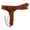Ceinturon Confederation State  - 110 cm - Marquage CS + holster