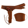 Ceinturon Confederation State  - 110 cm - Marquage CS + holster