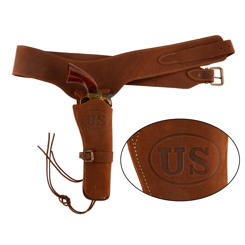Ceinturon Union state  - 110 cm - Marquage US + holster