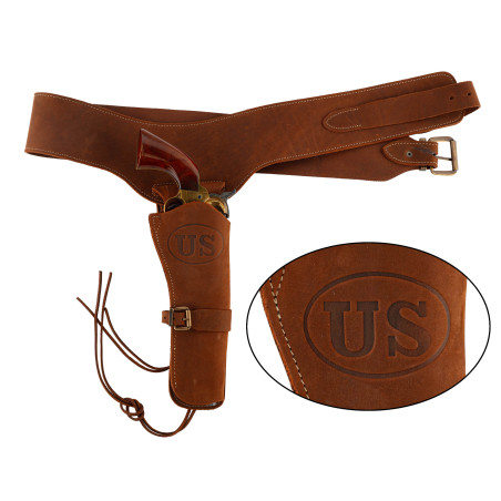 Ceinturon Union state  - 110 cm - Marquage US + holster