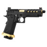 Pistolet Lancer Tactical HERACLES Hi-Capa 5.1 Noir/Gold RMR - Airsoft