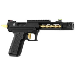 Pistolet GBB Lancer Tactical CTHULHU airsoft noir/or - Airsoft