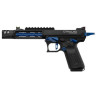 " Précommande " Pistolet GBB Lancer Tactical CTHULHU airsoft noir/bleu - Airsoft