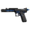 " Précommande " Pistolet GBB Lancer Tactical CTHULHU airsoft noir/bleu - Airsoft