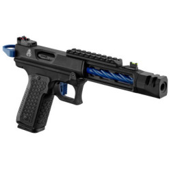 " Précommande " Pistolet GBB Lancer Tactical CTHULHU airsoft noir/bleu - Airsoft