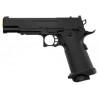 Pistolet GBB Golden Eagle Hi-Capa 5.1 Noir/Gold airsoft