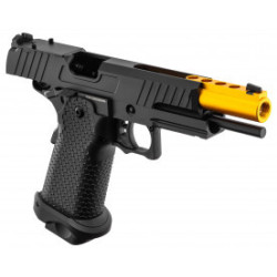 Pistolet GBB Golden Eagle Hi-Capa 5.1 Noir/Gold airsoft