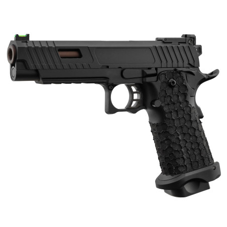 Pistolet GBB Golden Eagle Hi-Capa 5.1 Noir/Bronze airsoft