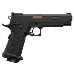 Pistolet GBB Golden Eagle Hi-Capa 5.1 Noir/Bronze airsoft