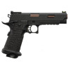 Pistolet GBB Golden Eagle Hi-Capa 5.1 Noir/Bronze airsoft
