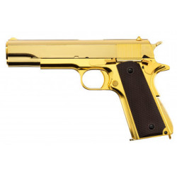 Réplique GBB 1911 Gold Golden Eagle - Airsoft