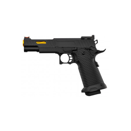 Réplique GBB hi-capa 5.1 noir/Gold Golden Eagle - Airsoft