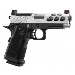 Pistolet Airsoft GBB Stryk Hi-Capa 4.3 Silver Lancer Tactical