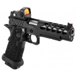 Pistolet Airsoft GBB Stryk Hi-Capa 5.1 Noir avec RMR