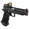 Pistolet Airsoft GBB Stryk Hi-Capa 5.1 Noir avec RMR