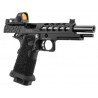 Pistolet Airsoft GBB Stryk Hi-Capa 5.1 Noir avec RMR