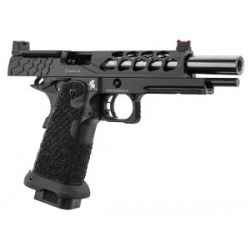 Pistolet Airsoft GBB Stryk Hi-Capa 5.1 Noir avec RMR
