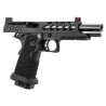 Pistolet Airsoft GBB Stryk Hi-Capa 5.1 Noir avec RMR