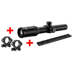 Pack optique battue pour Express BALDI - Lunette 1-4X24 + montage + embase