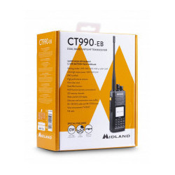 Radio Midland CT990-EB 10W Bi-Bande VHF/UHF