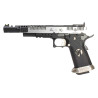 Réplique GBB HX2401 IPSC split silver . 38 supercomp - AW custom - Airsoft