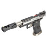 Réplique GBB HX2401 IPSC split silver . 38 supercomp - AW custom - Airsoft