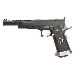 Réplique GBB HX2402 IPSC split black . 38 supercomp - AW custom - Airsoft
