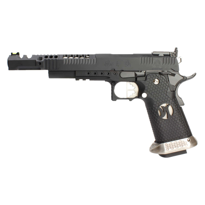 Réplique GBB HX2402 IPSC split black . 38 supercomp - AW custom - Airsoft